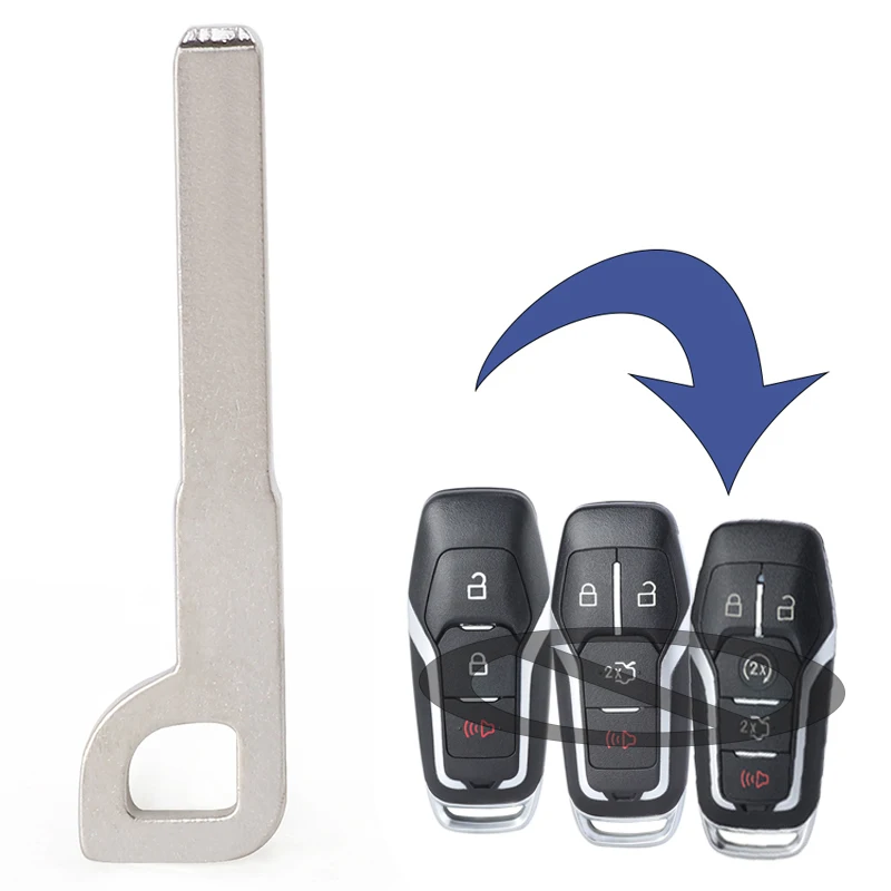 

KEYECU Rmote Key Blade только лезвие для Ford C-Max Kuga Fiesta B-Max S-Max Mondeo Edge Galaxy Fusion Explorer Expedition F150 F250