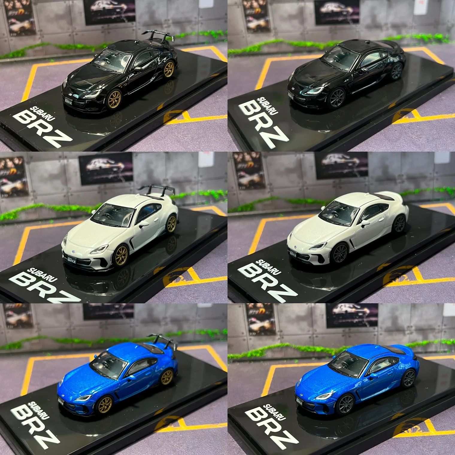 

Модель автомобиля из японского сплава 1/64 Subaru BRZ STI