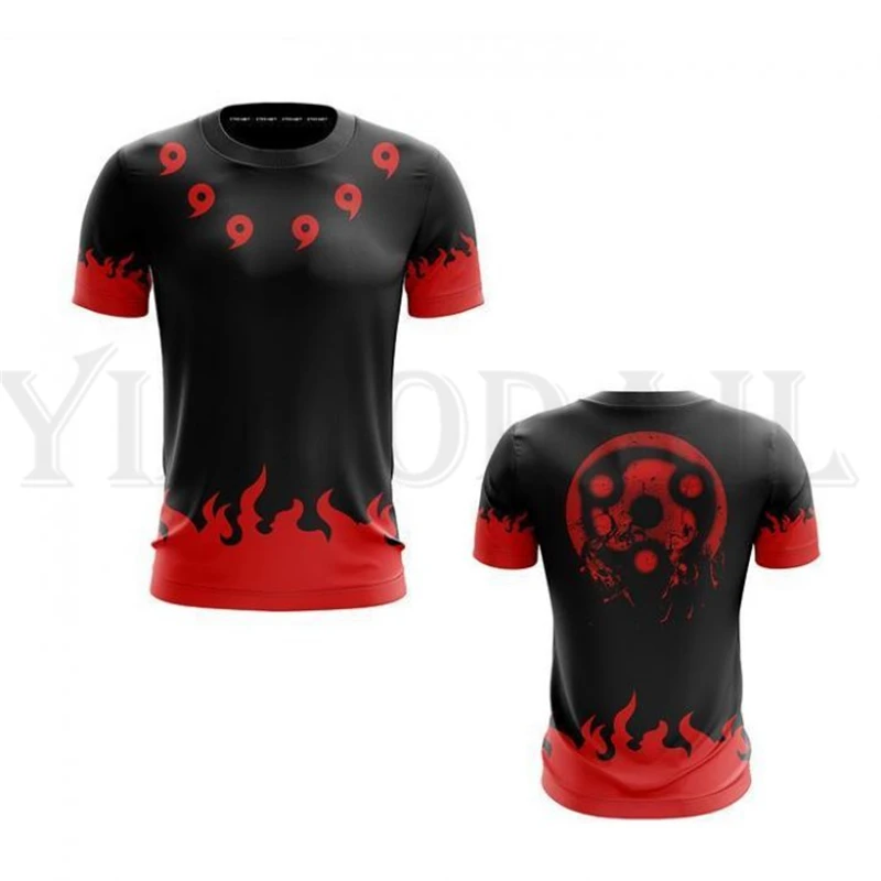 

Summer Men and Women Streetwear T-shirt Naruto UZUMAKI 3d Print T Shirt for Boys Harajuku Sweatshirt Cosplay Costume T-shirt