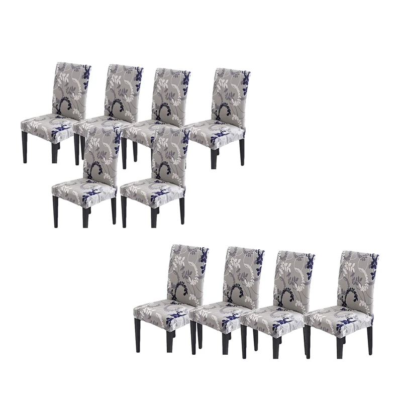 

Chair Covers,Stretch Removable Washable Kitchen Chair Covers Protector For Dining Room,Hotel(Vine Pattern)