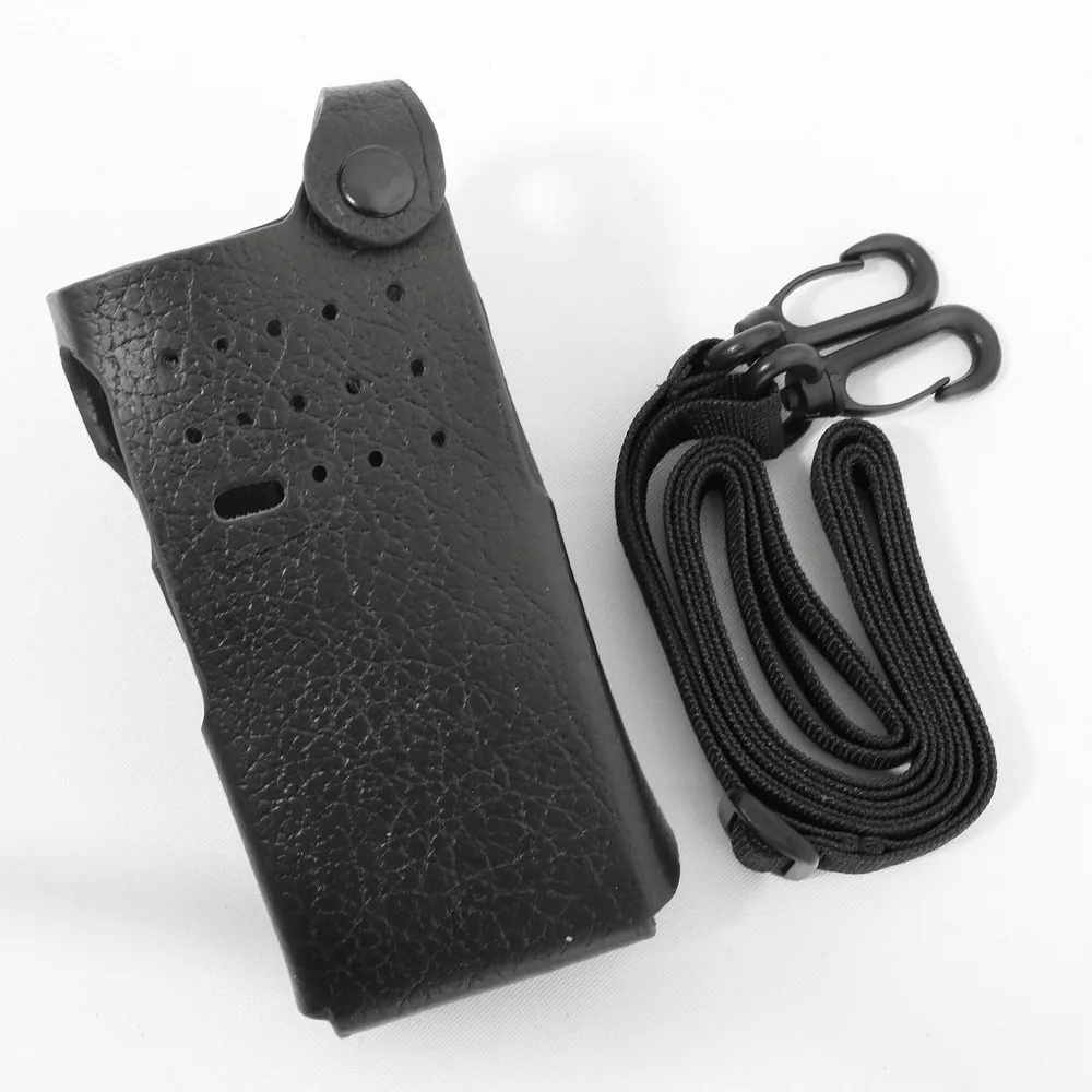 VBLL PMLN5839 Walkie Talkie Hard Leather Carry Case for Motorola XPR7000 XPR7350 XPR7350e DGP8050 DP4400 DP4401 Portable Radio