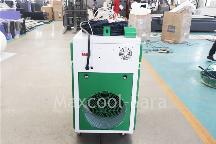 Высокая мощность 2000 3000 Вт лазерная чистящая машина для металлической масляной