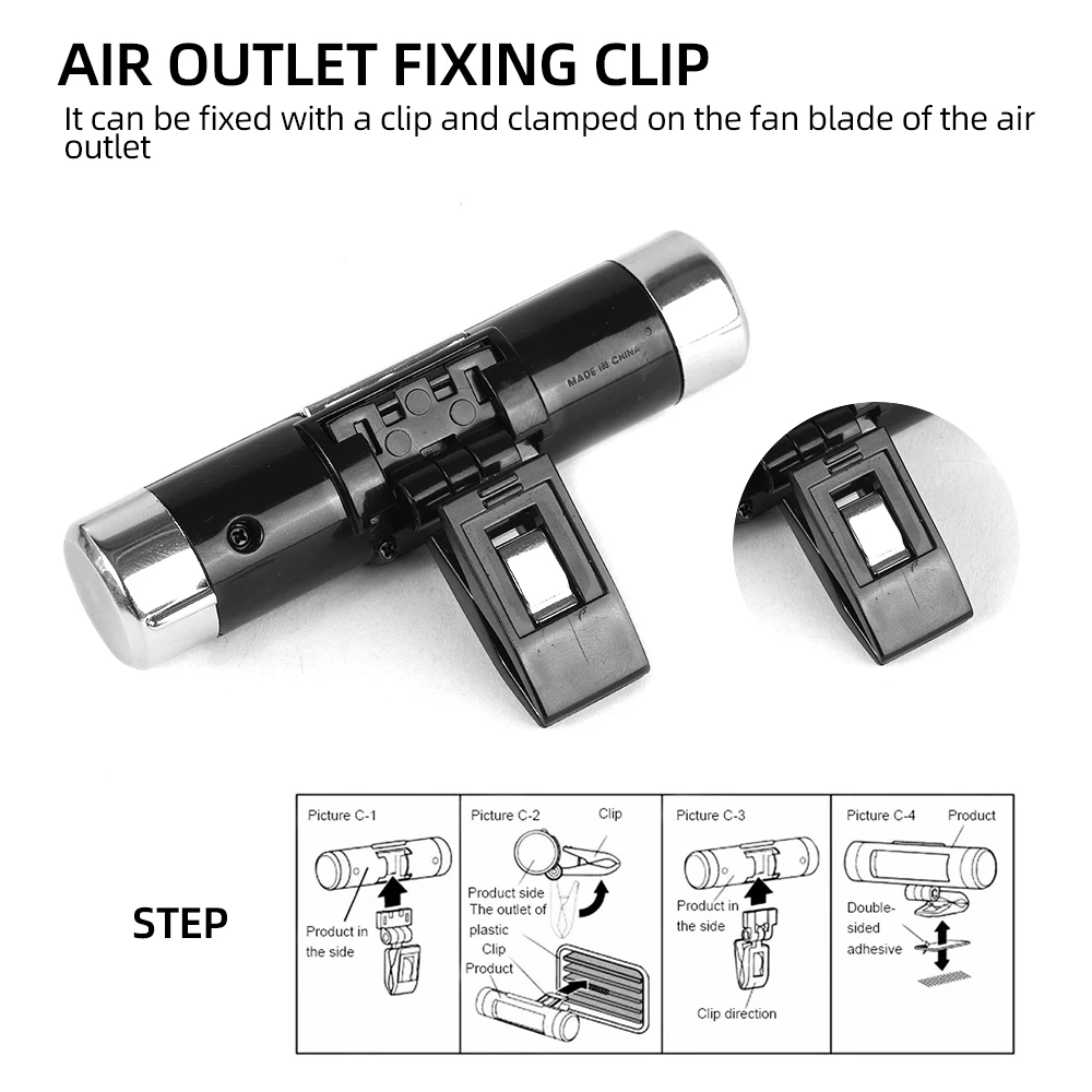 Автомобильные часы со светодиодный ным цифровым дисплеем 2 в 1 термометр с