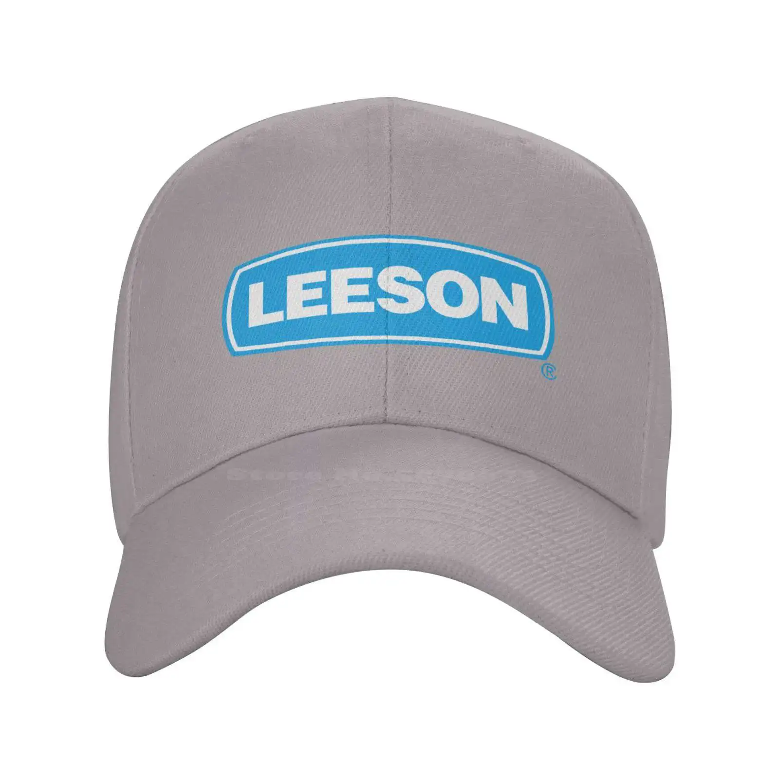 

Leeson Logo Print Graphic Casual Denim cap Knitted hat Baseball cap