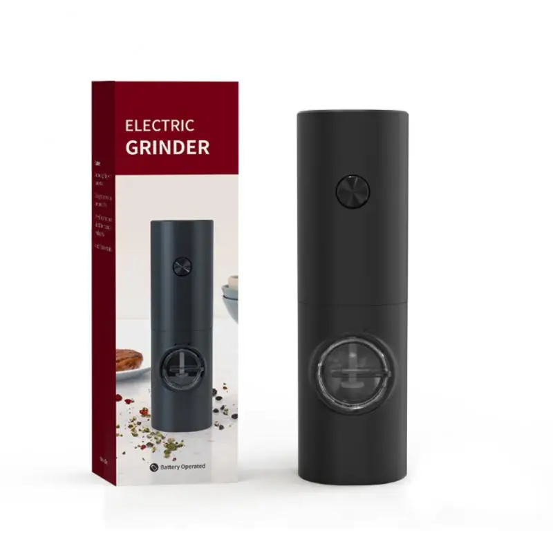 

Sea Salt Grinder Bottle Set Powder Gravity Induction Kitchen Electric Pepper Grinder Energy Saving Pepper Shakers Wholesale 2023