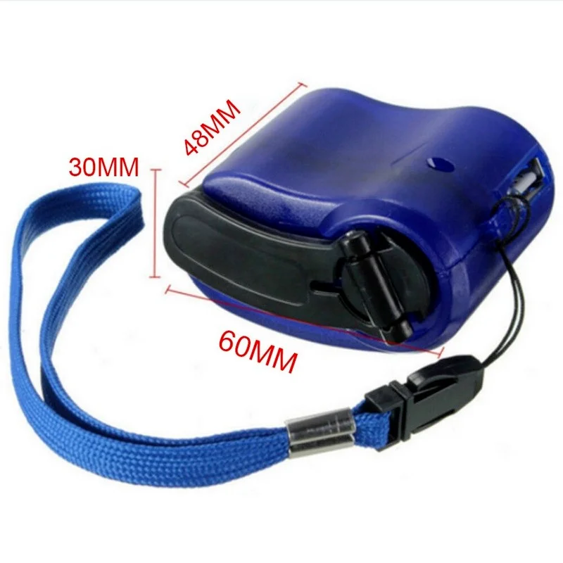 usb phone emergency camping hiking alternator mini charger hand crank outdoor travel generator camping gear survival tool free global shipping