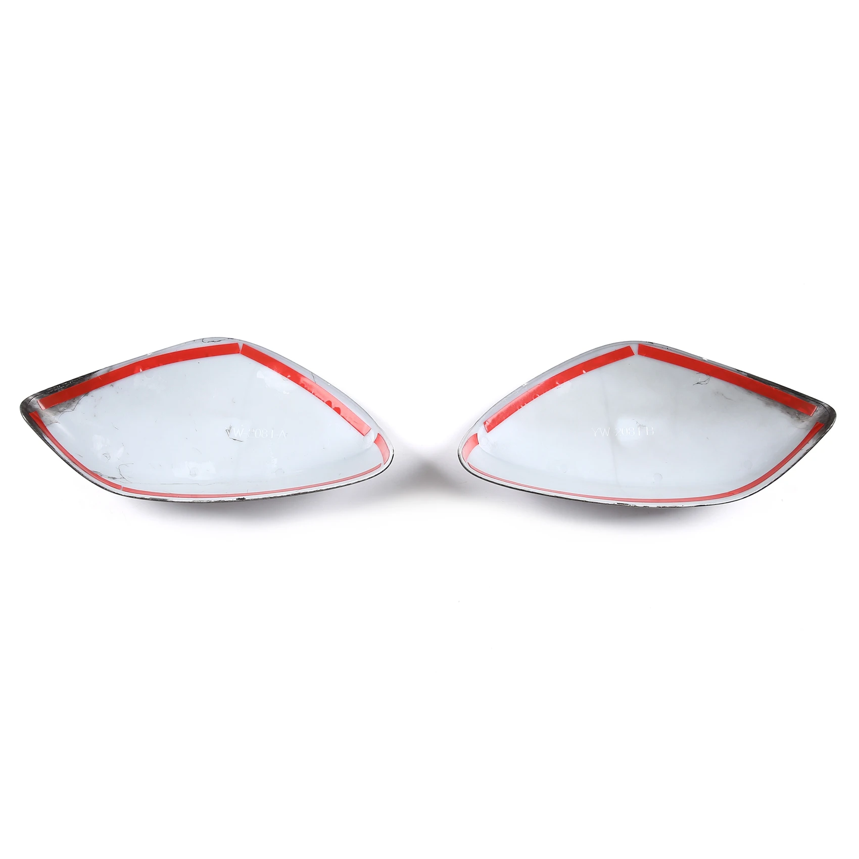 Чехол для автомобильного зеркала заднего вида из углеродного волокна ABS Подходит