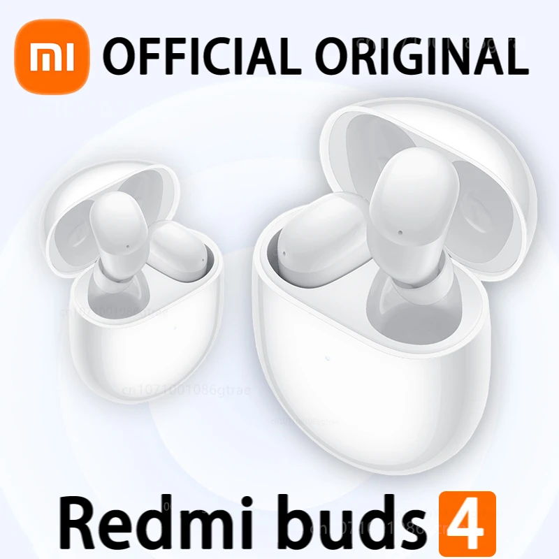 

Xiaomi Redmi Buds 4 Mi True Wireless Bluetooth 5.2 Earphone Stereo Auto Link Smart Wear Touch Control Apt-X Adaptive Headset