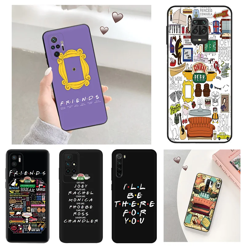 Чехол для телефона с защитой от падения Redmi A3 13 9 9A 9I 9C 9T 10C 10T Note 10 9s 8 8t 7 Pro 10s Lite 4G Friends