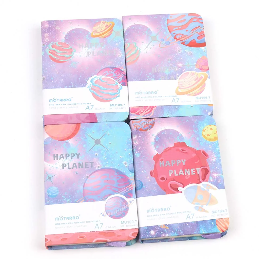 Блокнот MOTARRO A7 1 шт. записная книжка счастливой планеты мультяшный блокнот