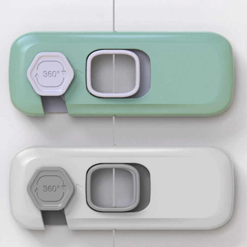 

Home Refrigerator Freezer Door Lock Catch Toddler Kids Child Cabinet Locks Baby Safety Child Lock