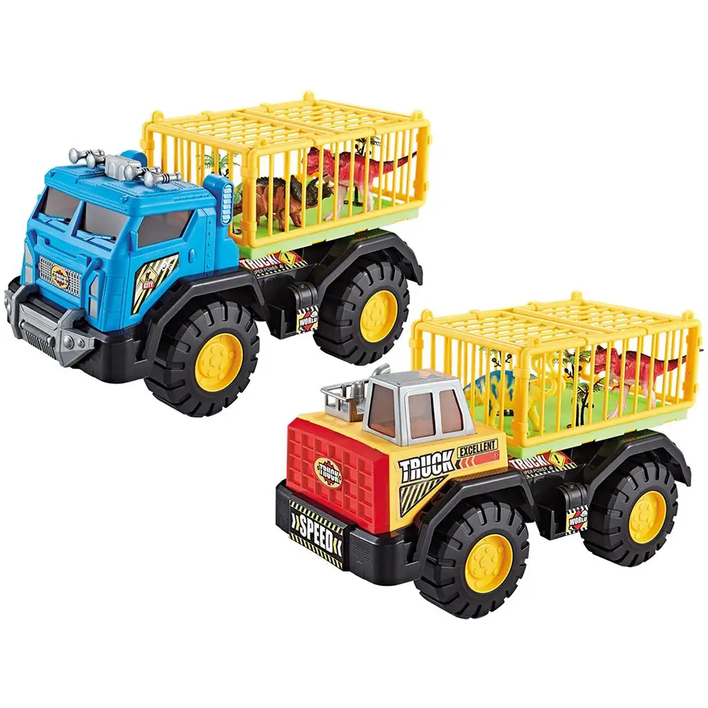 

Dinosaur Transport Truck Friction Powered Sliding Toddlers