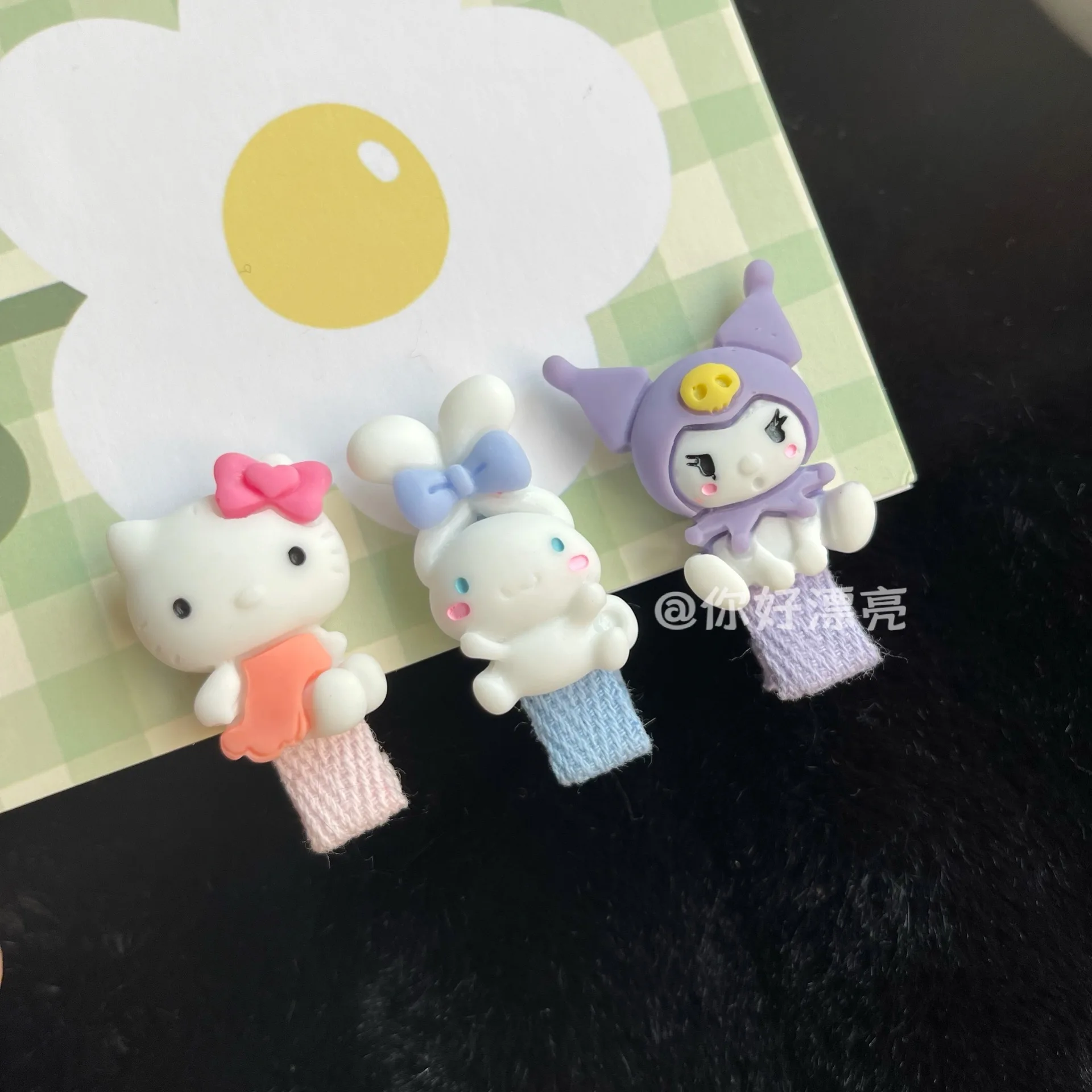 Симпатичная заколка для волос в стиле аниме головной убор мультяшная кукла Kuromi