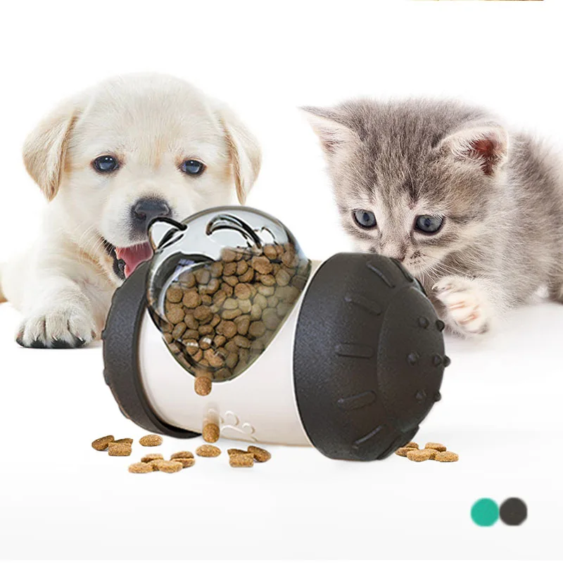 

Interactive Dog Puppy Toys Tumbler Puzzle Slow Feeder Bowl Educational Toys For Dogs Treat Ball Dispenser Food Training Balls
