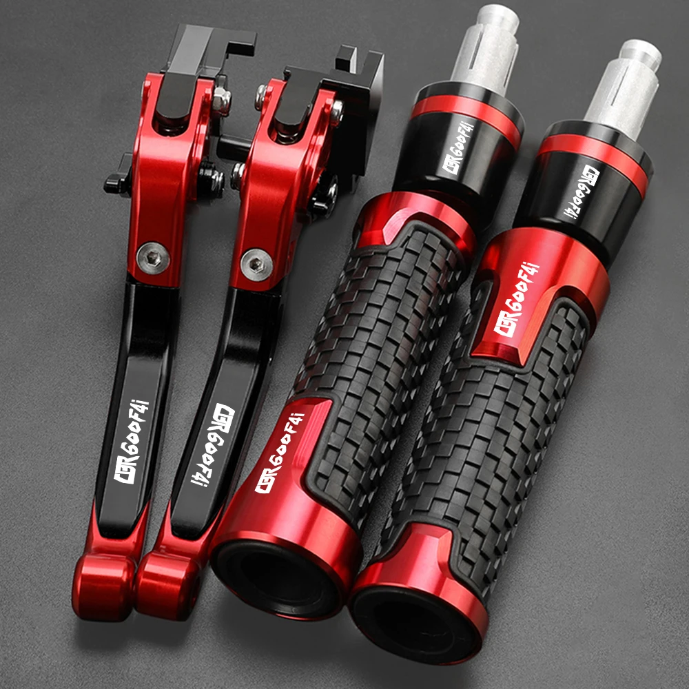 

For HONDA CBR600F4i CBR 600 F4i 2001-2007 2006 2005 Motorcycle Accessories Adjustable Brake Clutch Lever Handle Hand Grips Ends