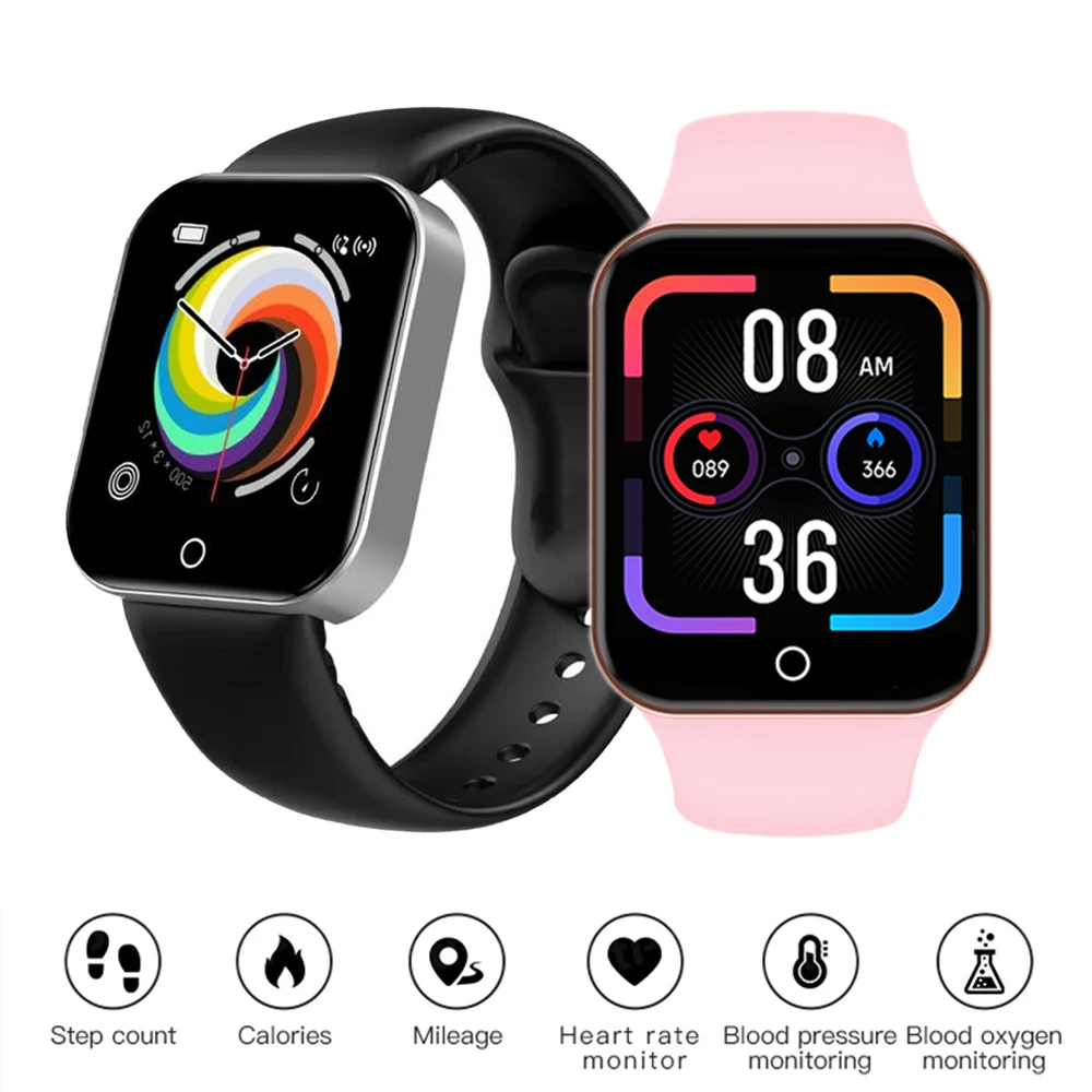 

New Smartwatches Sedentary Reminder Calorie Consumption Pedometer Fitness Tracker Message Notification Men Sports Smart Watch