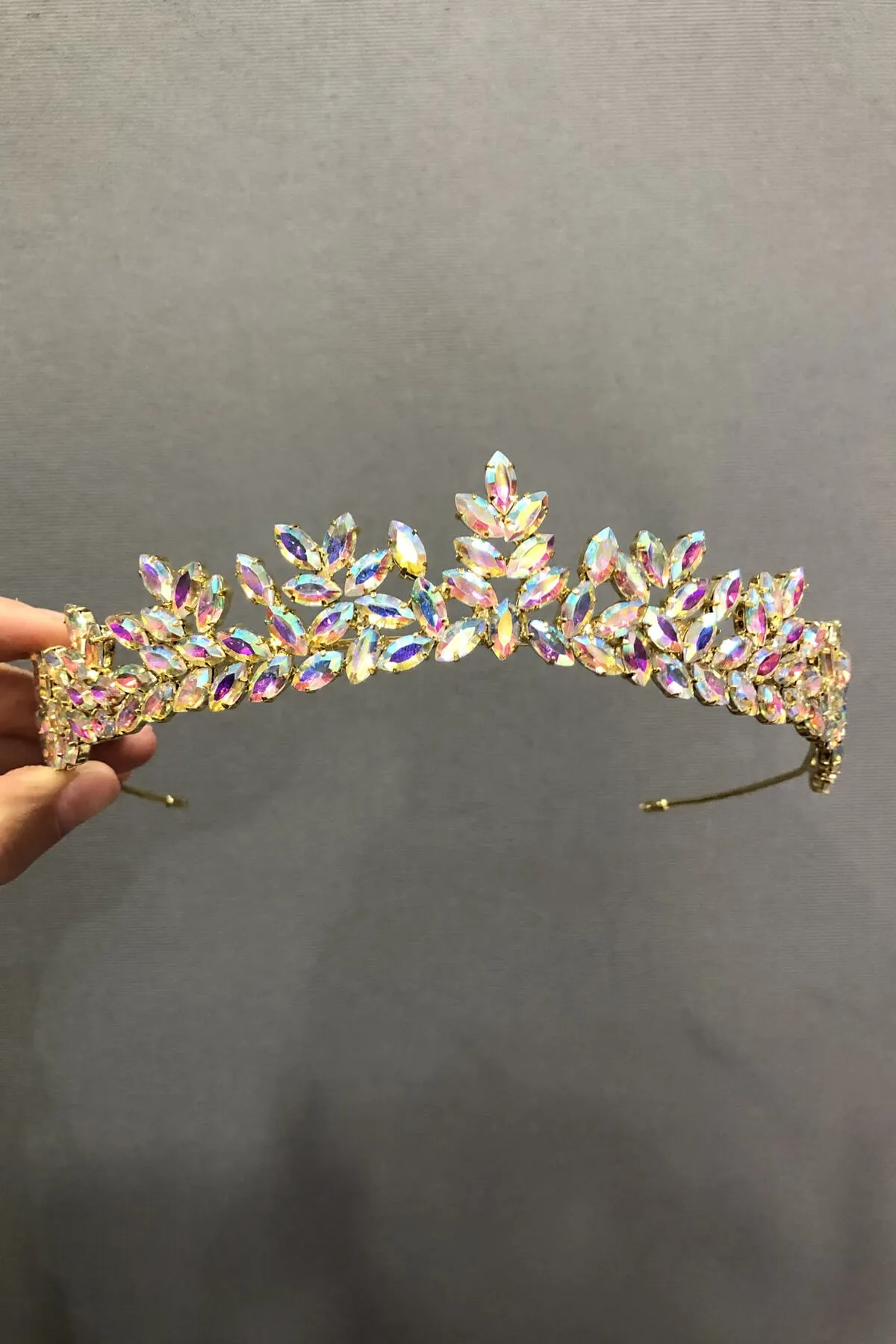 

Henna Bridal Crown with Janjan and Stones