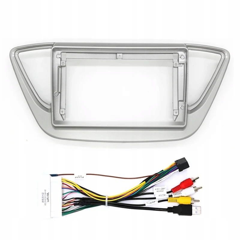 Автомобильный радиоприемник Fascia стерео Рамка для Hyundai Verna Accent Solaris 2016-2018