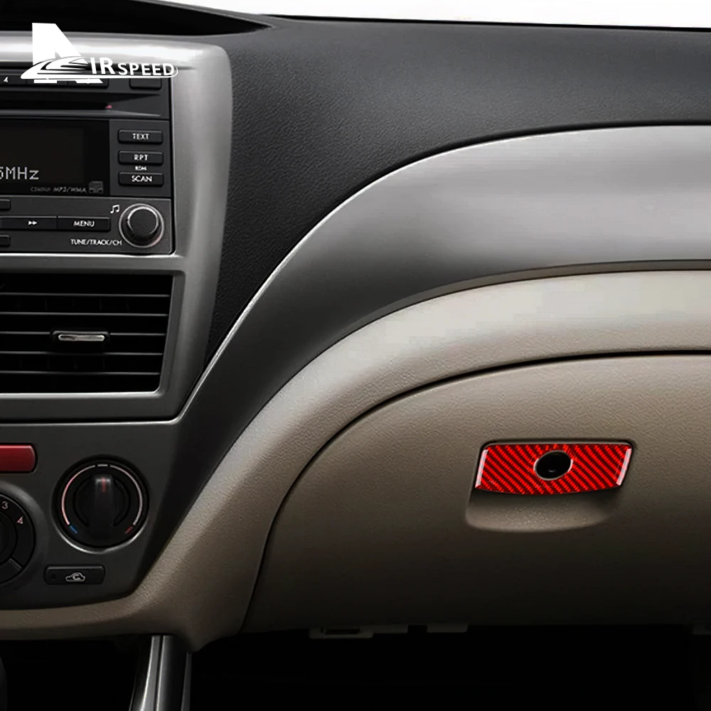 Настоящее углеродное волокно для Subaru Impreza 2009 2010 1 Автомобильная центральная