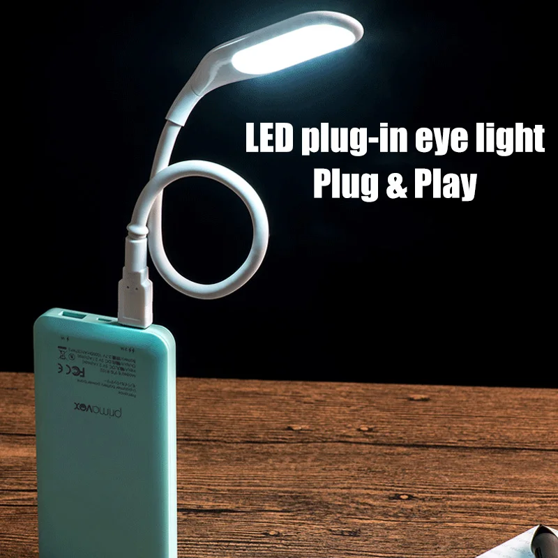 

Сенсорный светодиодный ночник, USB светильник лампа для защиты глаз, для общежития, улицы, портативный, с мобильной зарядкой, энергосберегающ...