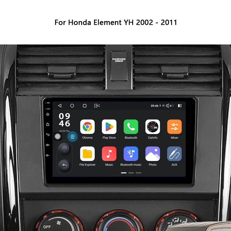 Idoing 9-дюймовый автомобильный стерео Android-радио мультимедийный видеоплеер для Honda