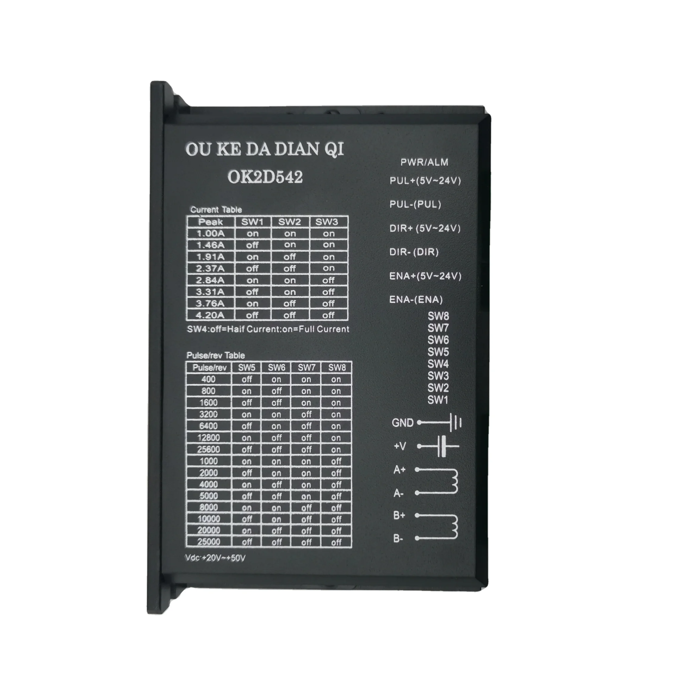 

Stepper Motor Driver Kit Controller Upgraded Motor Driver Board Module