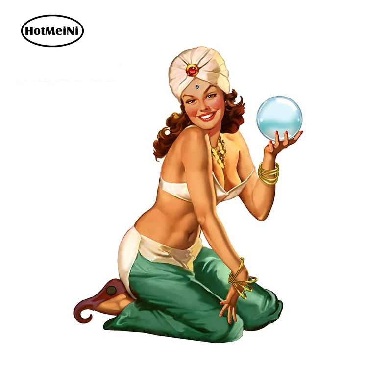 

13cm x 10.0cm for Arab Divination Crystal Ball Vinyl Material Car Stickers Decal Fashion Waterproof Sunscreen Decals