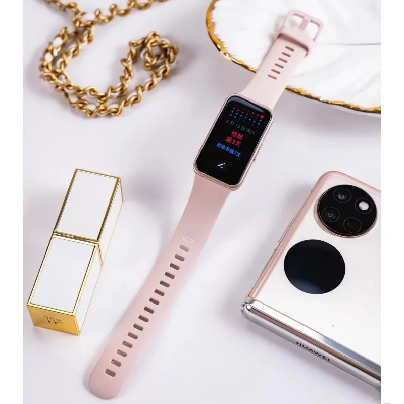 Silicone Strap For Huawei Band 8 Smart Watch Accessories Waterproof Sport Replacement Wristband Bracelet for Huawei Band8 Correa