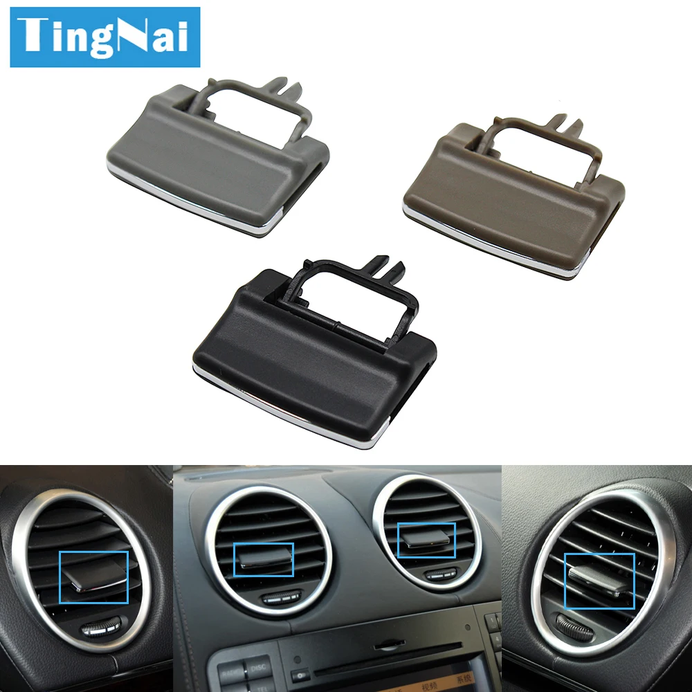 

Car Front Rear Air Conditioning AC Vent Outlet Tab Clip Repair Kit For Mercedes Benz W164 ML GL 300 350 450 500 2007-2011