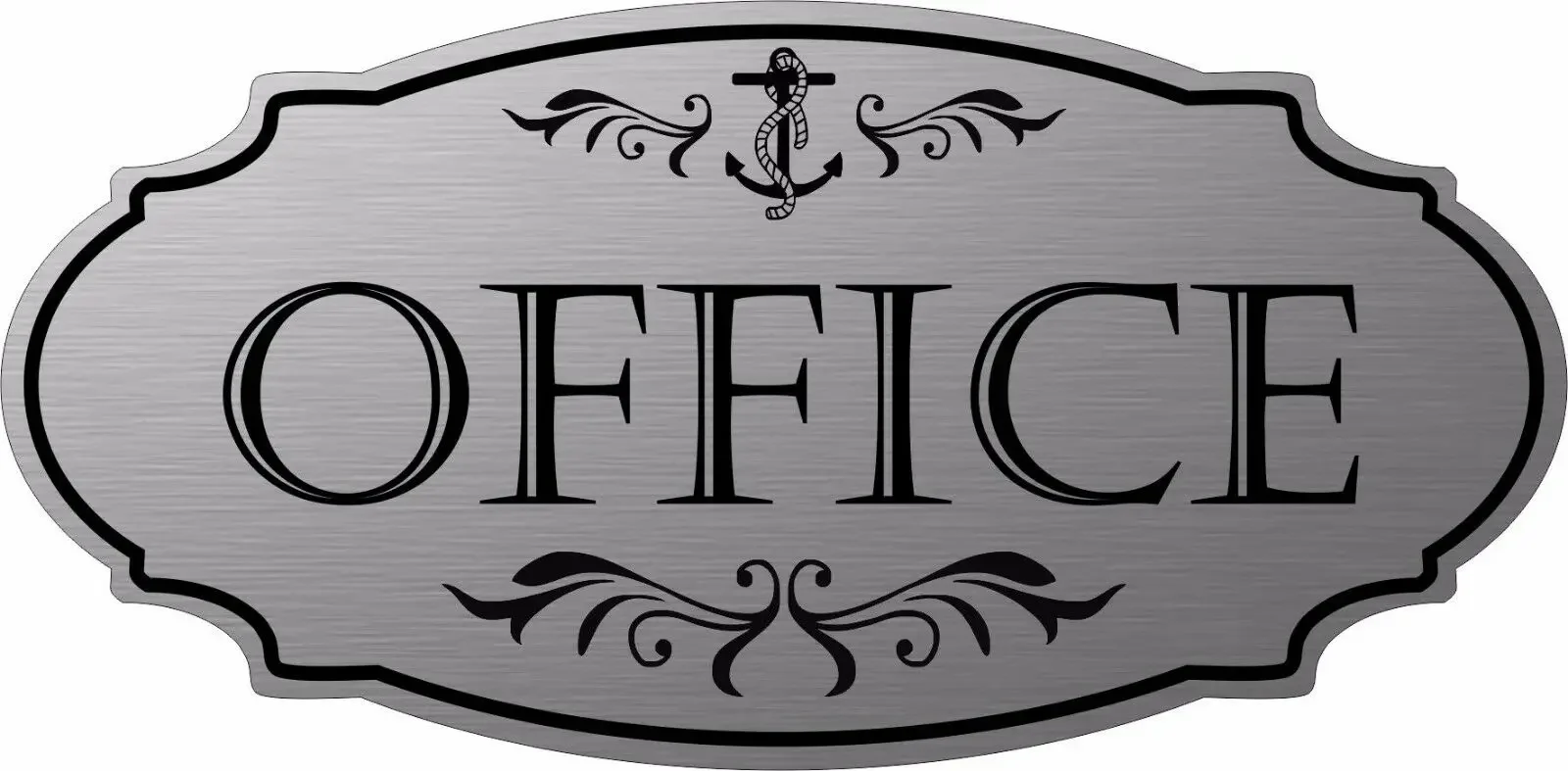

Customized OFFICE Sign Aluminum-plastic Composite Panel 25*14CM 9.8"*5.5"