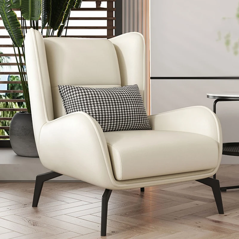 

Leather Living Room Chairs Outdoor Italian Office White Living Room Chairs Design Lounge Sedie Da Soggiorno Nordic Furnitures