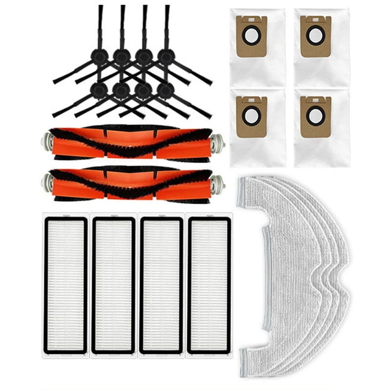 

Запчасти для робота-пылесоса Xiaomi Dreame L10plus/Z10pro поиск основной боковой щетки Швабра Hepa фильтр искатель Запчасти Аксессуары