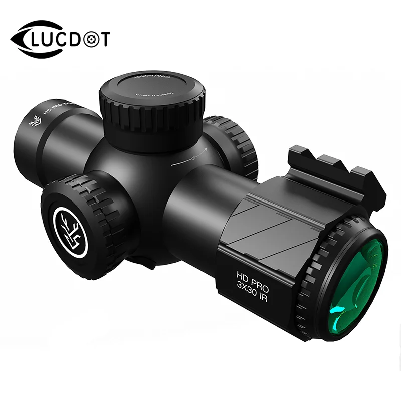 

HDPRO 3X30IR прицел охотничий Тактический профессиональный оптический прицел для винтовки Регулируемая сетка Picatinny Rail