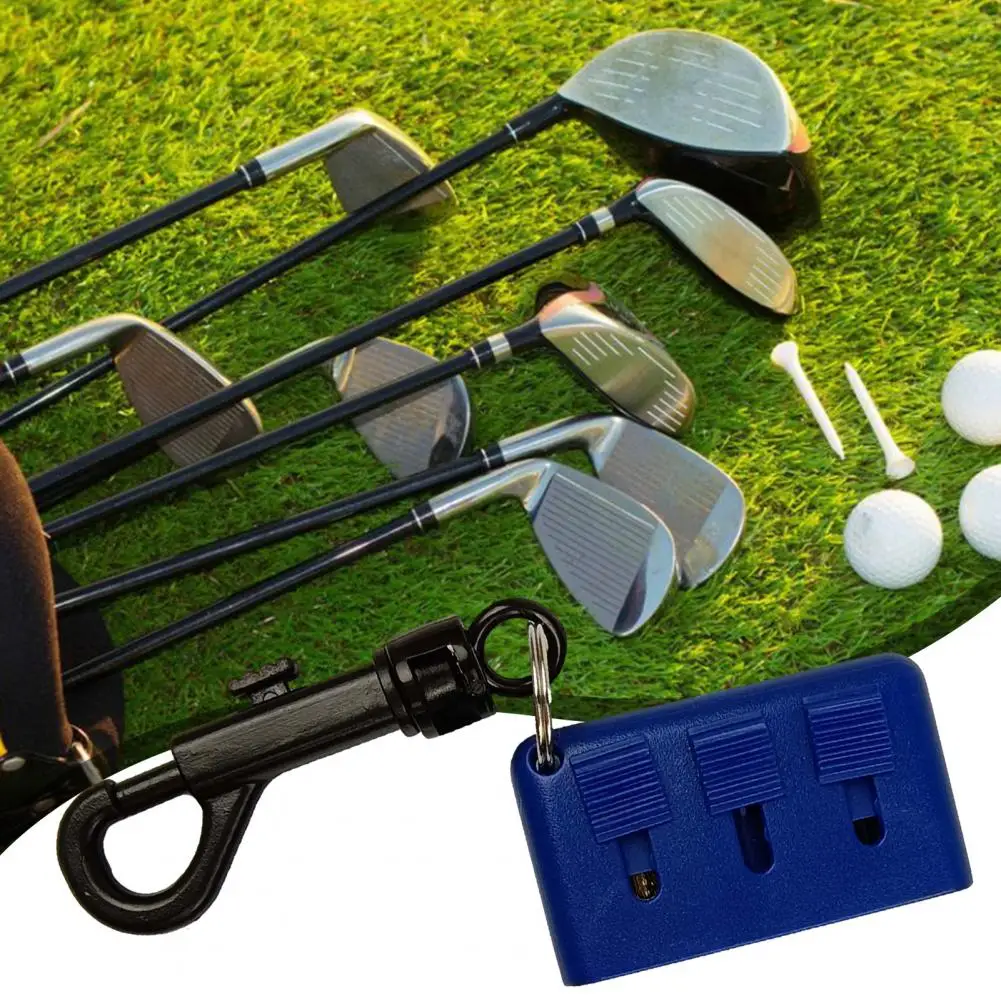 

Golf Cleaner Brush Long-Lasting Golf Club Brush Flexible Bristles 3-in-1 Golf Ball Club Brush Cleaning Tool Effective