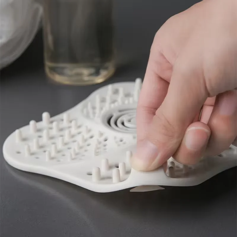 Силиконовый фильтр для душа ловушка волос сливная крышка аксессуар ванны