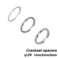 bicycle bottom bracket axle washer spacer adapter on for mtb road bike bb crankset spacer 123mm thickness 24mm diameter