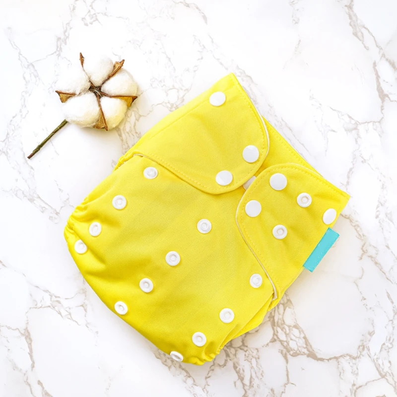 

Adjustable Reusable Newborn Baby Cloth Diaper Cover Kids Boys Girls Multicolored Washable Pocket Nappies Training Pantie