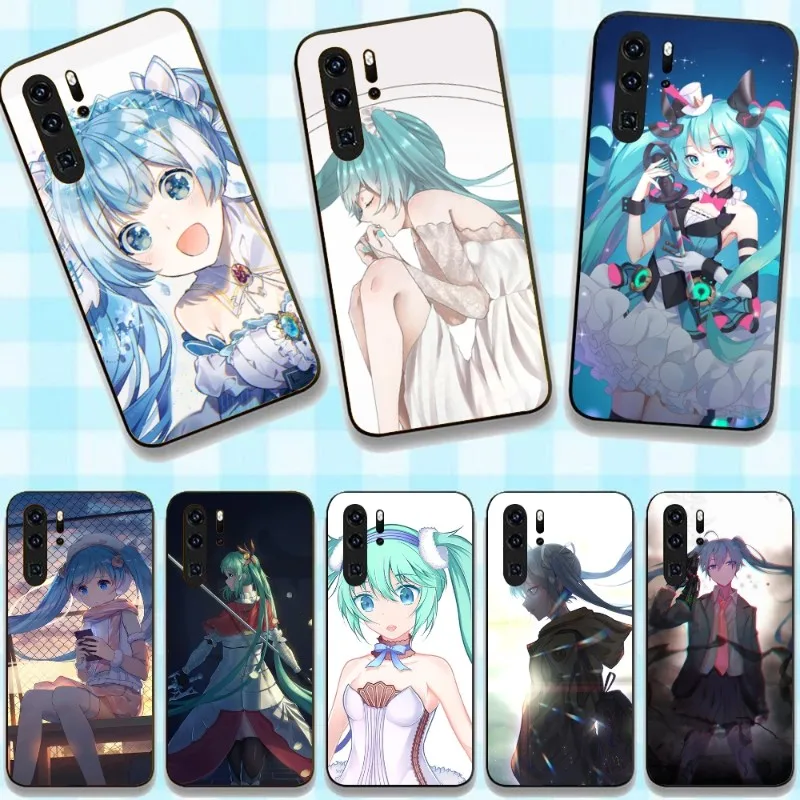 Чехол для телефона Chuyin Future Singer для Huawei P50 P40 P30 Pro Lite P Smart 2021 2019 Magic 3, мягкий черный чехол для телефона