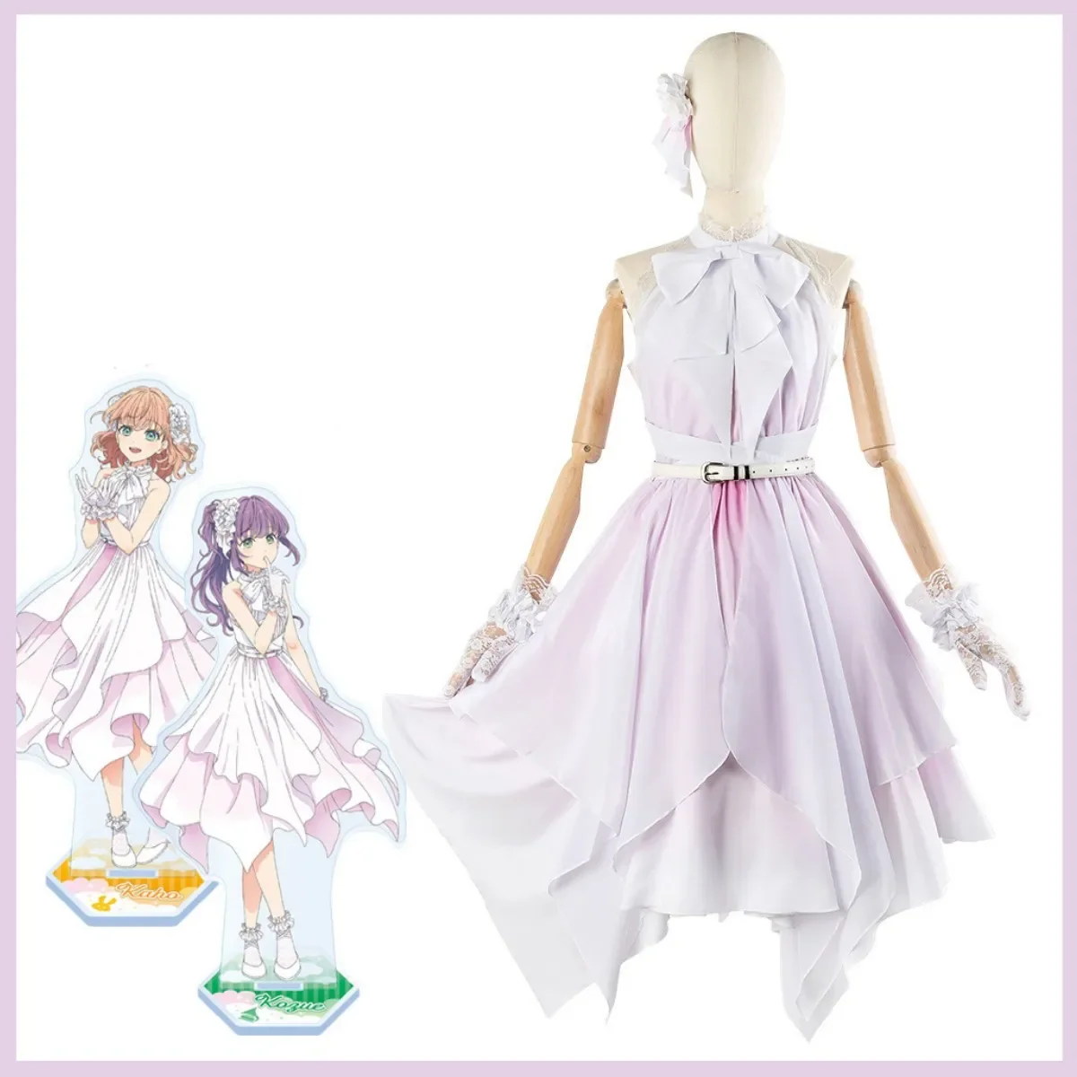 Женский костюм для косплея из аниме хасу но Сора Школьный йогакуин клубный идол