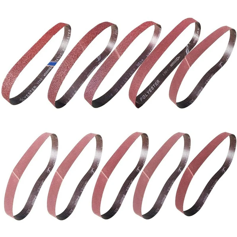 

30 PCS Sanding Belts 1X 30Inch Aluminum Oxide Sanding Belts Sandpaper For Belt Sander