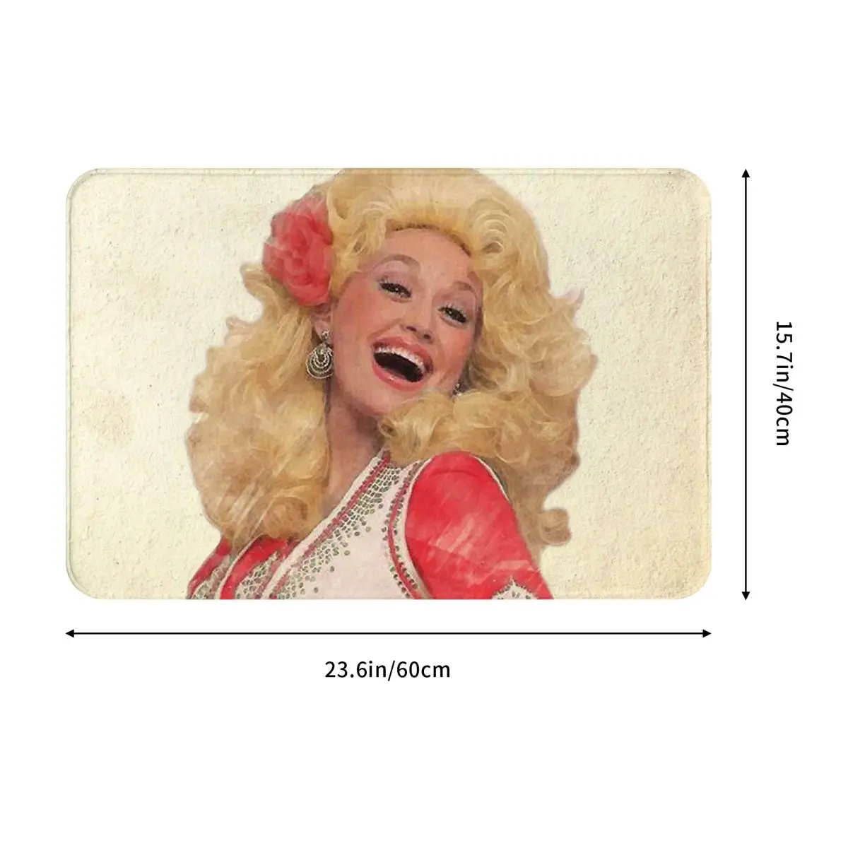 Долли Партон 40x60 см Ковер Полиэстеровые Коврики Современный Дверной Проем