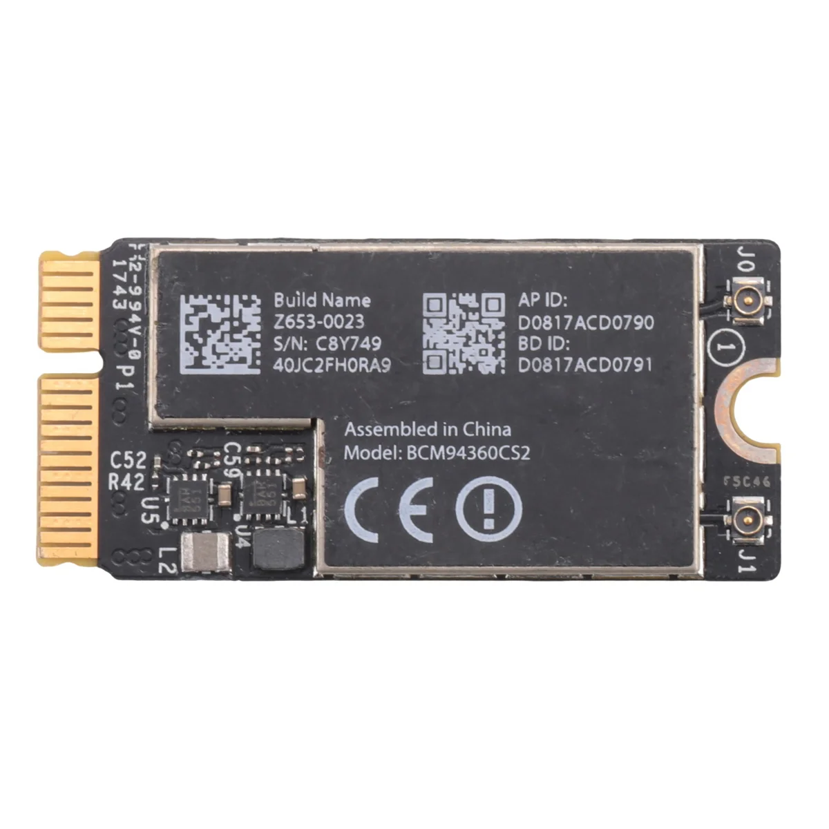 Беспроводная Wi-Fi карта BCM94360CS2 Bluetooth 4 0 802.11Ac Hackintosh MacOS Для Air 11 дюймов A1465 13 A1466 2013 MD711LL
