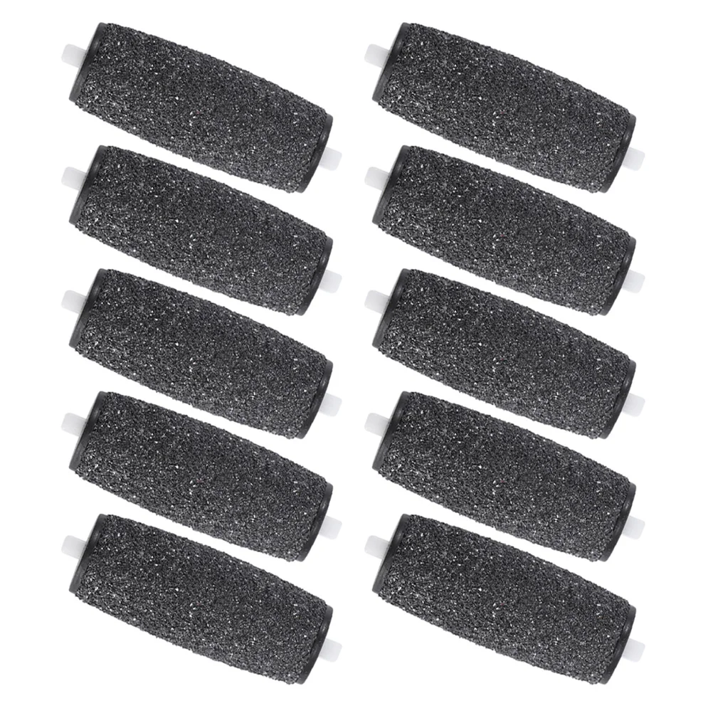 

10pcs Practical Electronic Foot File Rollers Automatic Pedicure Trimmer Heads