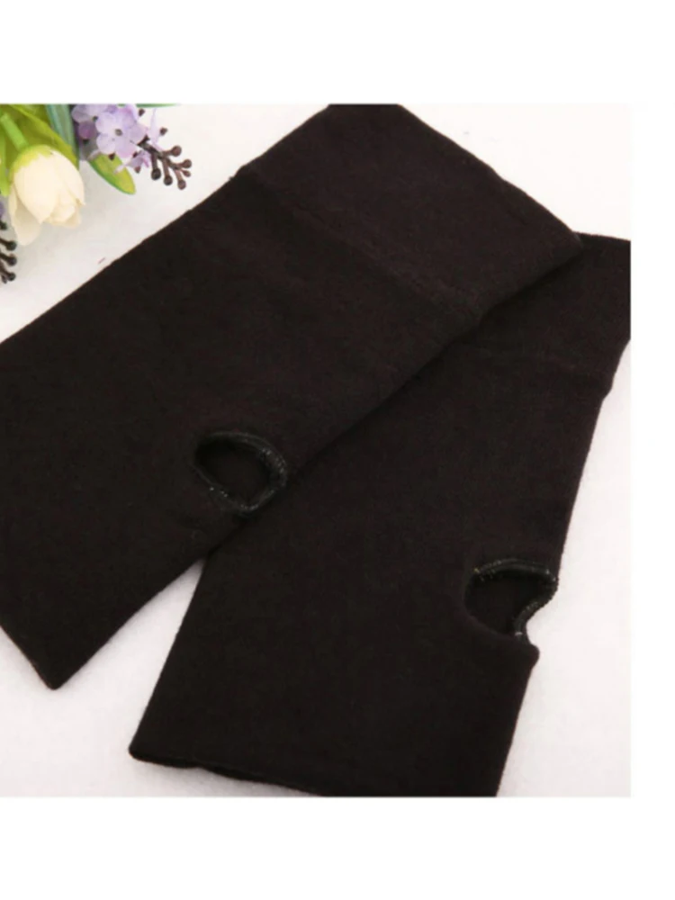 Черные перчатки с рисунком Аниме Наруто наручный браслет флуоресцентные без