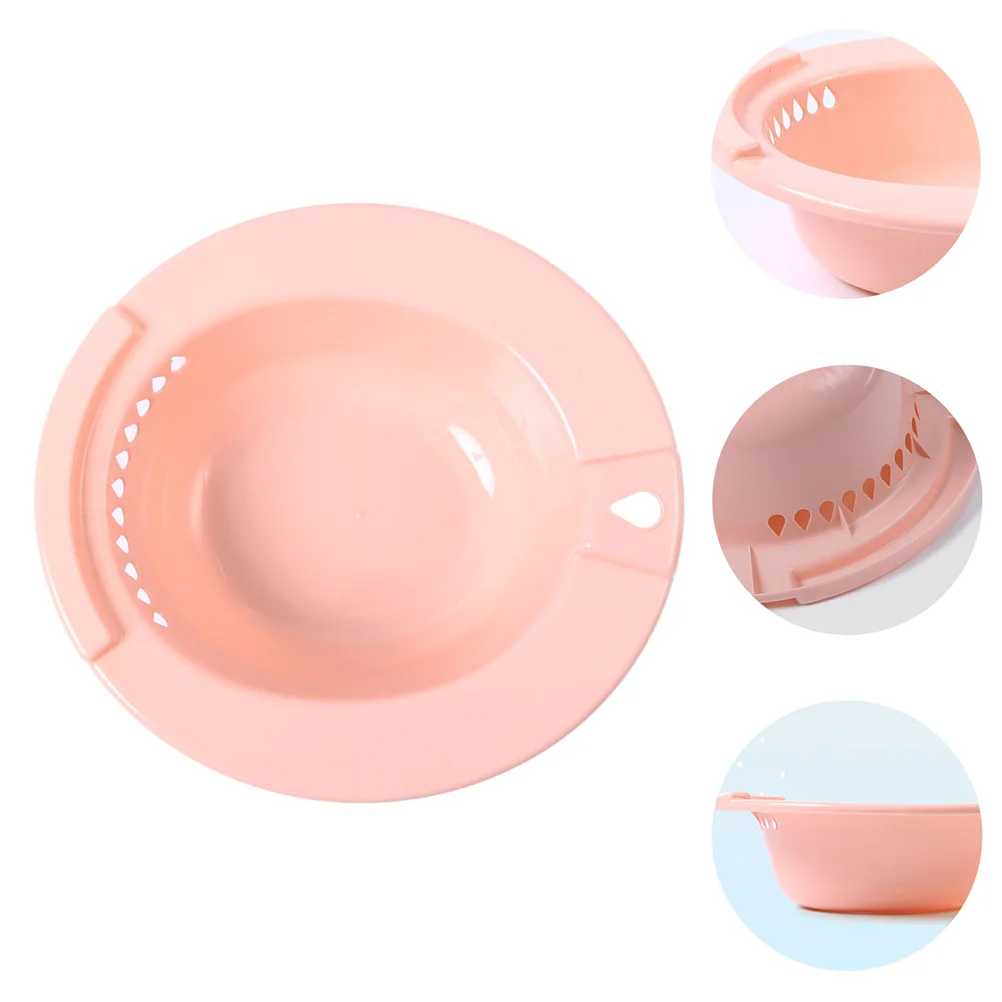 

Nursing Basin Toilet Sitz Bath Portable Plastic Postpartum Men Women Pregnant Bathtub