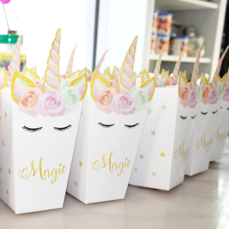 Party Supplies Kids Gift Bags Cookie Bags Packaging Candy Box Decorations Birthday Party Baby Shower Gift