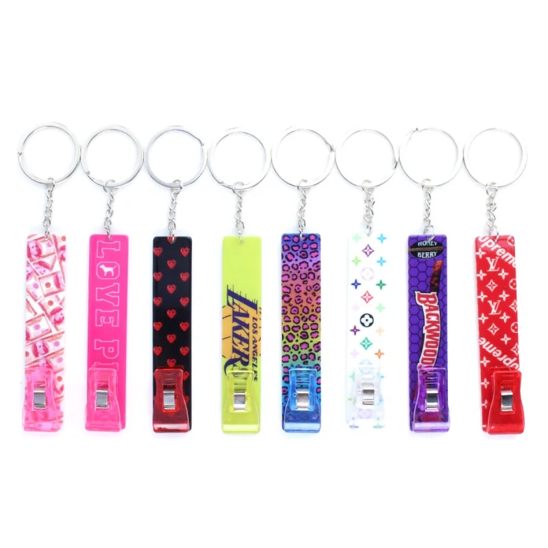 

ATM Credit Card Grabber Pom Pom Debit Nail Pullers Design Card Grabber for Long Nails Keychain for Women Jewelry Card Gift