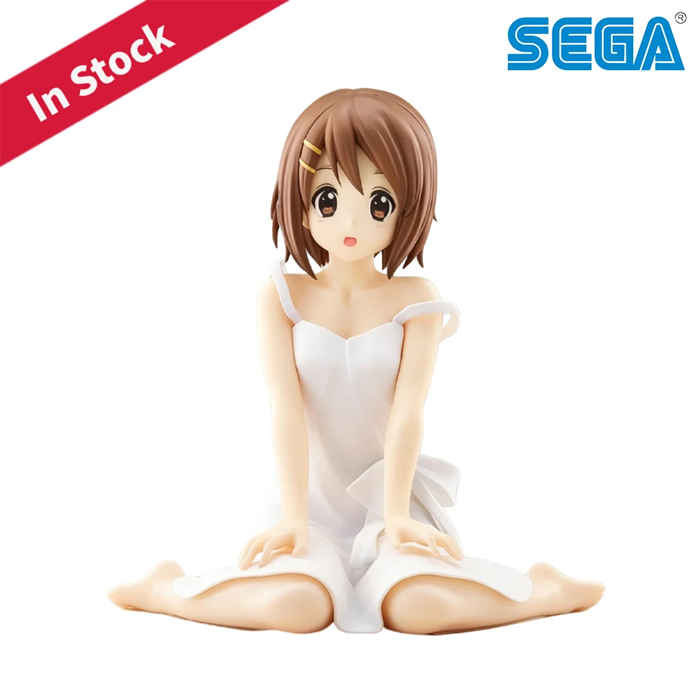 Фото 100% Оригинальный товар в наличии Sega Fave Yumemirize K-ON! Фигурка аниме-персонажа Хиразавы Юи, модель для коллекции, декоративный подарок №1