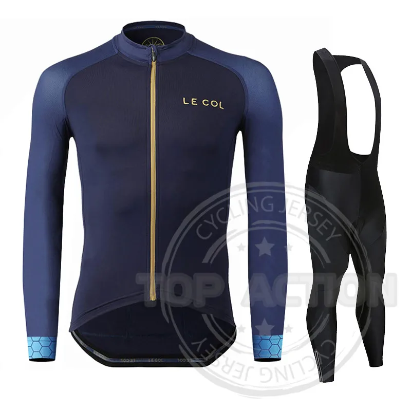 

New MAAP Team Autumn Cycling Jersey Set Ropa Ciclismo Men Long Sleeve Bike Clothing MTB maillot Road Bicycle Bibs Uniform