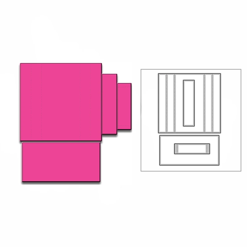 

New 2022 Envelopes, Cards, Metal Cutting Dies For DIY Scrapbooking and Card Making Embossing Craft Decorative No Stamps